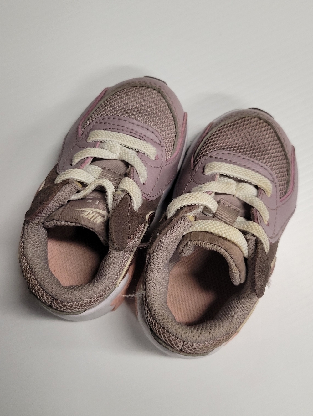 Nike Air Max 90 Baby Sneakers Size 4C - Pink/Lavender/Brown - Picture 7 of 7